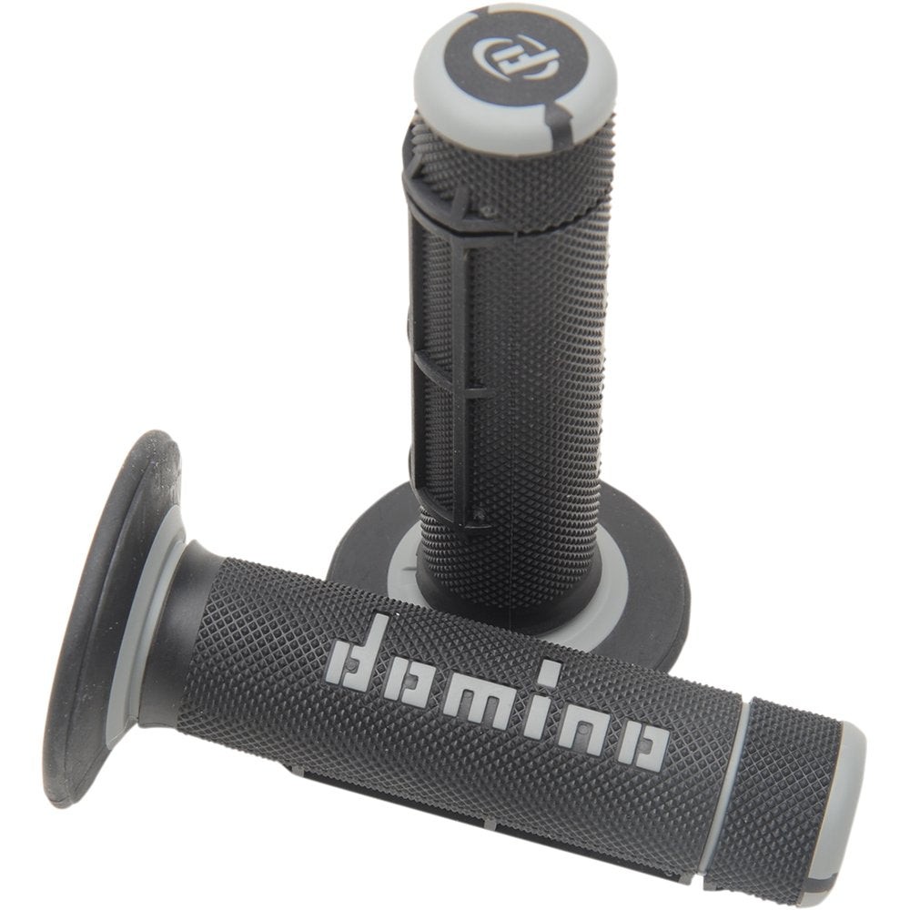 DOMINO Dually Grips - Half Waffle - Black/Gray A02041C7170A7-1