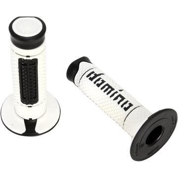 DOMINO Diamonte Grips - Dual Compound - White/Black A26041C4046A7-0