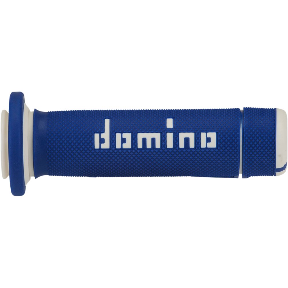 DOMINO ATV Grips - Blue/White A18041C4648A7-0