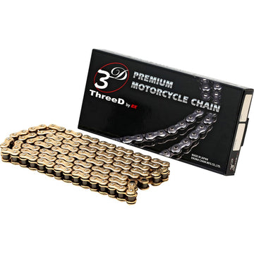 EK 525 L3D - Drive Chain - 120 Links - Gold 525L3D-120G