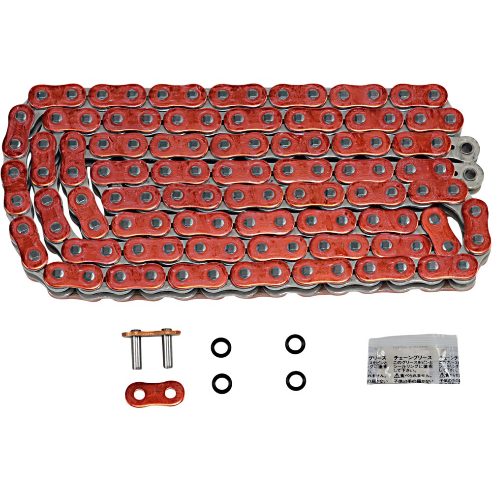 EK 525 ZVX3 - Sportbike Chain - 120 Links - Orange 525ZVX3-120AO