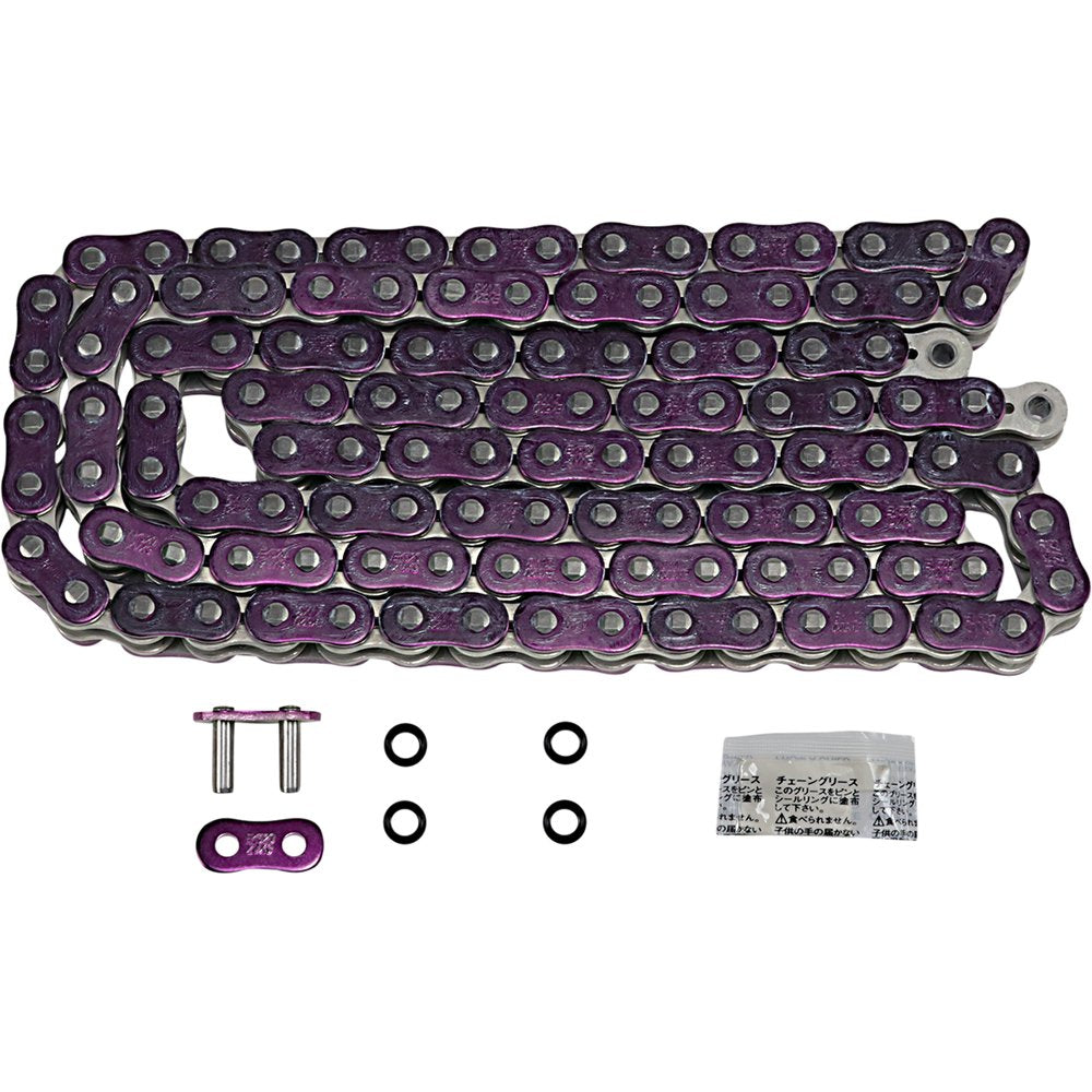 EK 520 ZVX3 - Sportbike Chain - 120 Links - Purple 520ZVX3-120AP