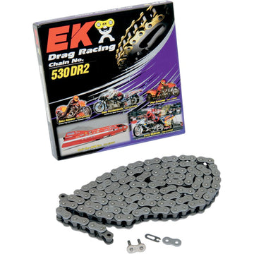 EK 530 DRZ2 - Drive Chain - Chrome - 140 Links 530DRZ2-140C