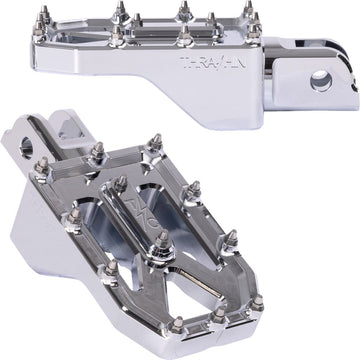 THRASHIN SUPPLY CO. Aggressor Footpegs - Front - Chrome TSC-2022-3-SF