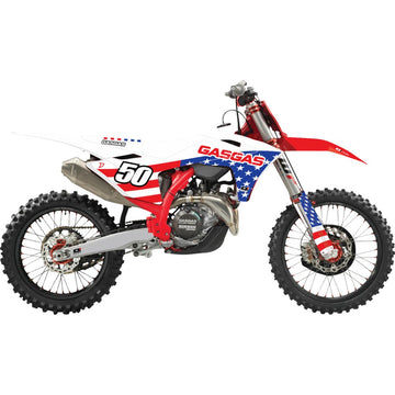 D'COR VISUALS Graphic Kit - USA Gas Gas - MC 125-450F 20-65-150