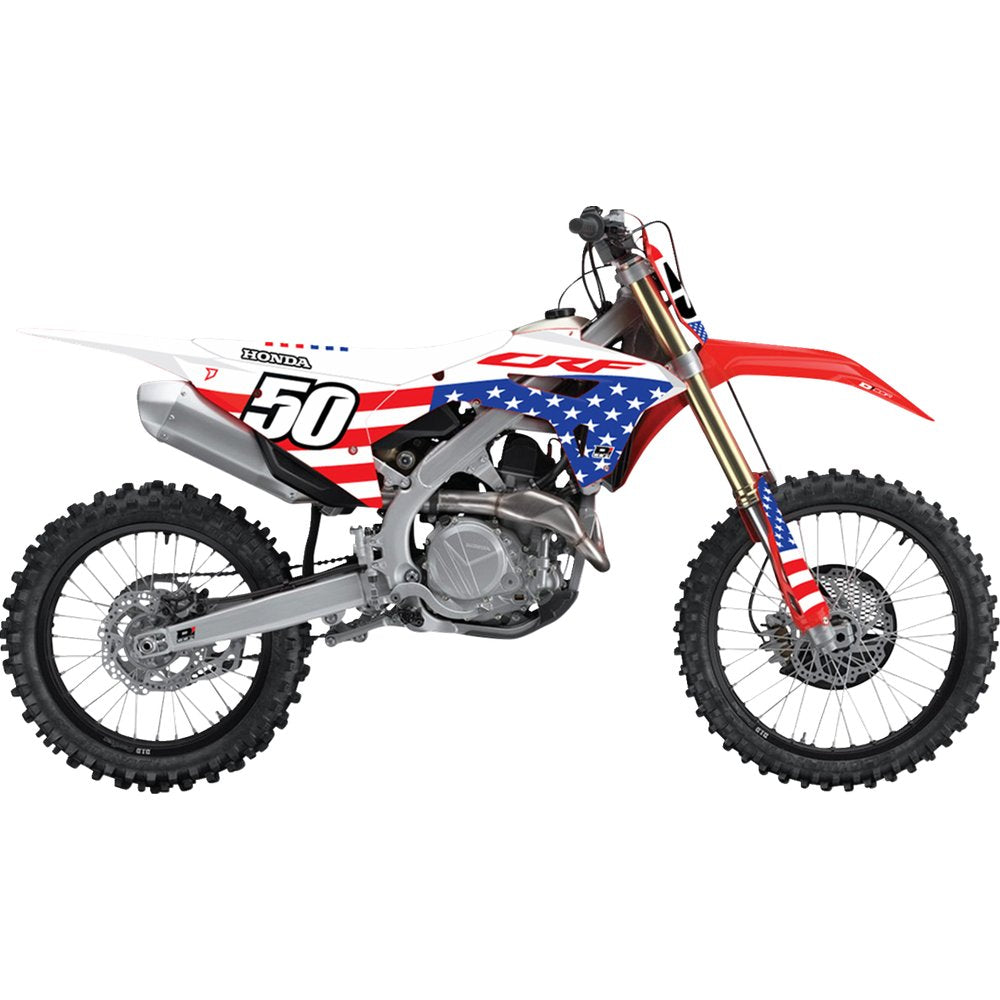 D'COR VISUALS Graphic Kit - USA Honda Honda - CRF 250/450 R '21-'24 20-10-300