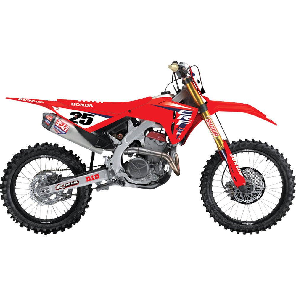 D'COR VISUALS Graphic Kit - '25 HRC Honda - CRF250R '22-'24 20-10-635