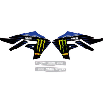 D'COR VISUALS Graphic Kit - '22 Star Yamaha - YZ 250 F '19-'22 10-50-402