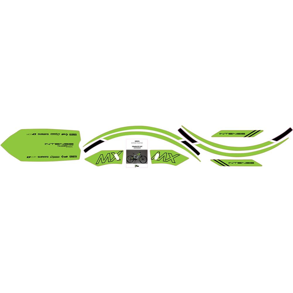 D'COR VISUALS Graphics Kit for Tazer MX - Green 10-80-100-GR