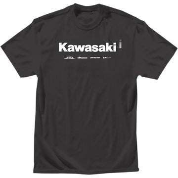 D'COR VISUALS Kawasaki Racing T-Shirt - Black - Large 80-119-3