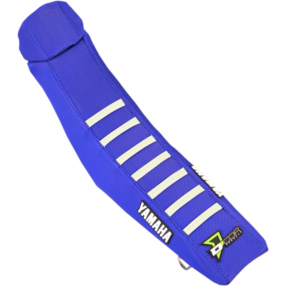D'COR VISUALS Seat Cover - Blue/White - YZ250F/450F '18-'23 30-50-473