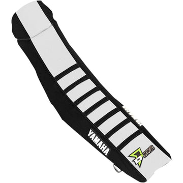 D'COR VISUALS Seat Cover - Black/White - YZ '02-'21 30-50-128