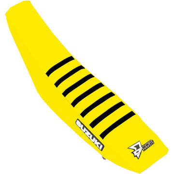 D'COR VISUALS Seat Cover - Yellow/Black - RMZ250/450 '04-'18 30-40-457