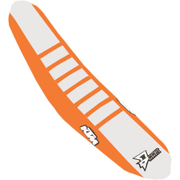D'COR VISUALS Seat Cover - Orange/White - SX/F '18-'22 30-30-304