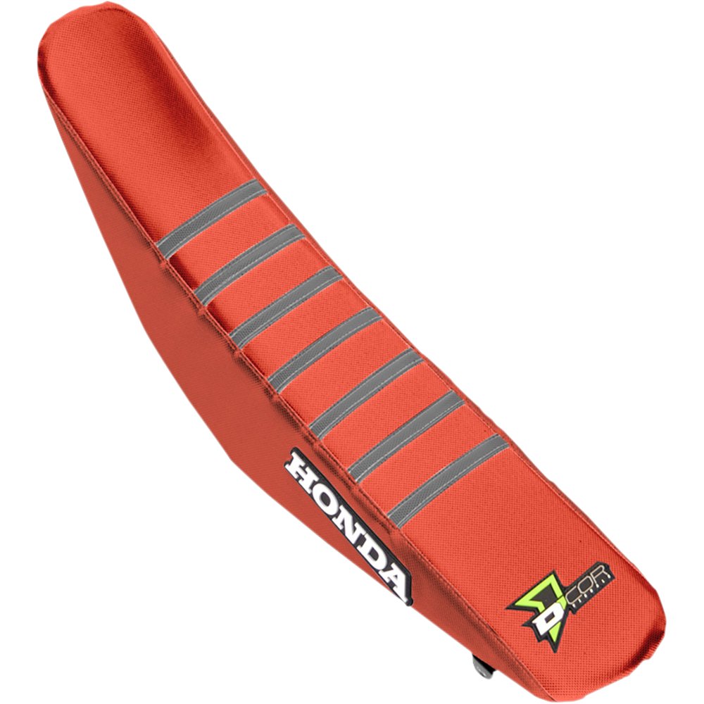 D'COR VISUALS Seat Cover - Red/Gray - CRF '17-'21 30-10-456