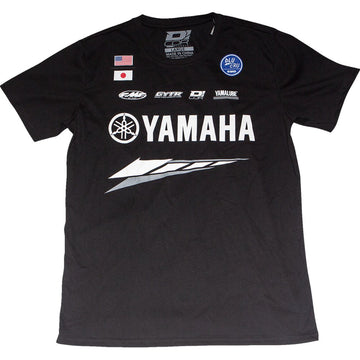 D'COR VISUALS Yamaha Factory T-Shirt - Black - 2XL 80-126-5