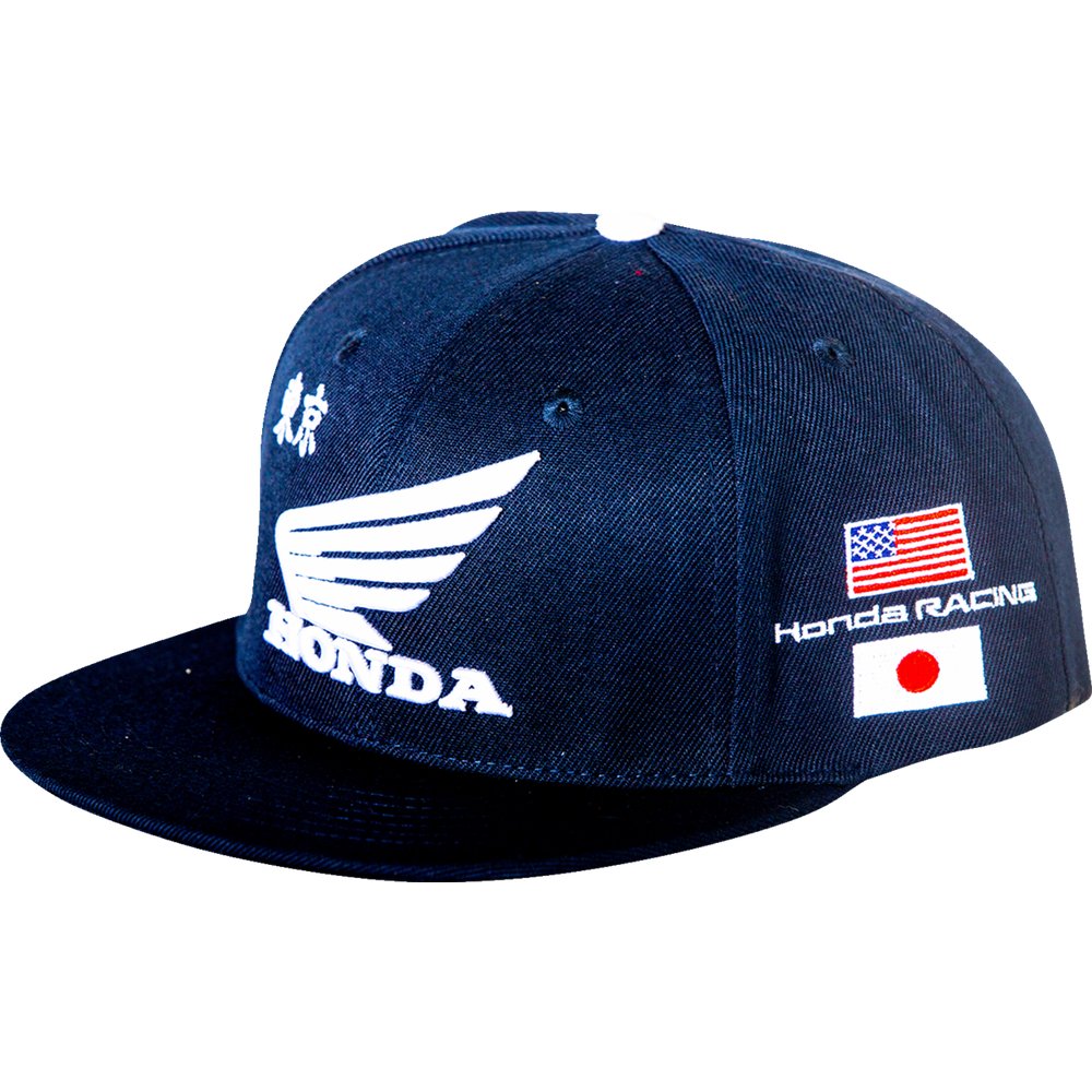 D'Cor Visuals Honda Factory Hat - Navy - One Size 70-137-1