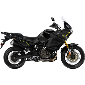 STOMPGRIP Traction Pad Tank Grips - Volcano - Black - Super Tenere ES 1200 55-10-0060-5B