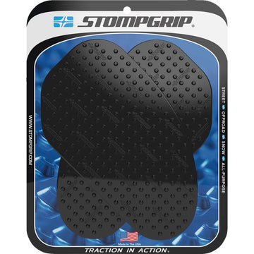 STOMPGRIP Traction Pad Tank Grips - Volcano - Black - XSR 900 50-10-0001B