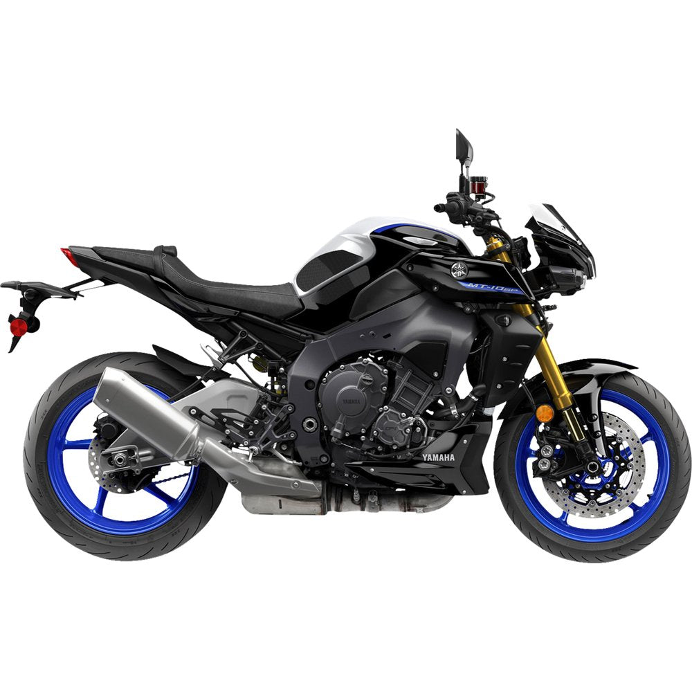 STOMPGRIP Traction Pad Tank Grips - Icon - Black - MT-10 55-14-0203B