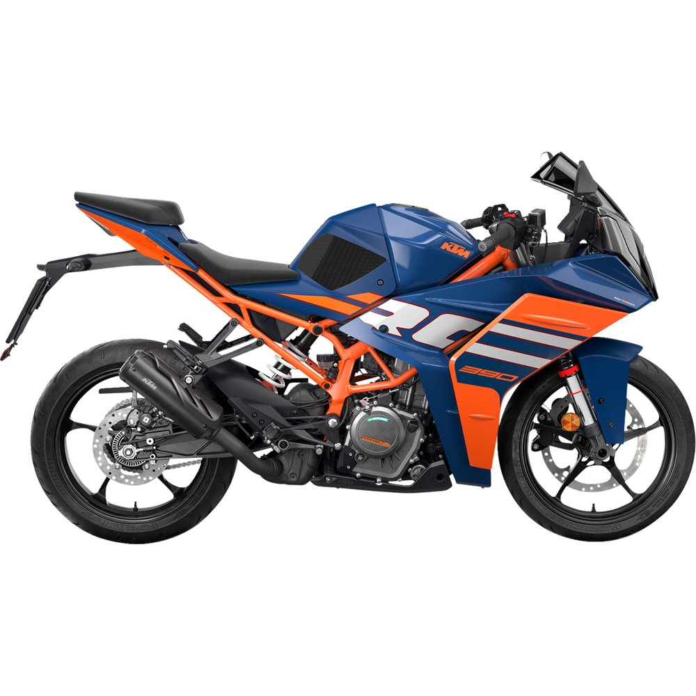 STOMPGRIP Traction Pad Tank Grips - Icon - Black - RC 390 55-14-0199-1B