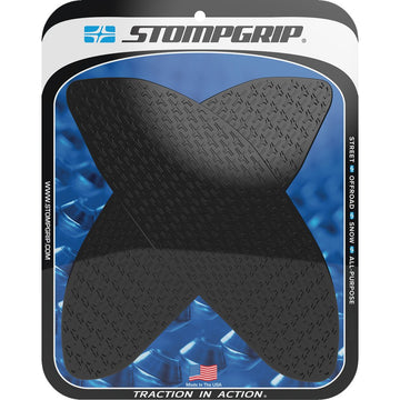 STOMPGRIP Traction Pad Tank Grips - Icon - Black - RSV4/Tuono V4 55-14-0180B