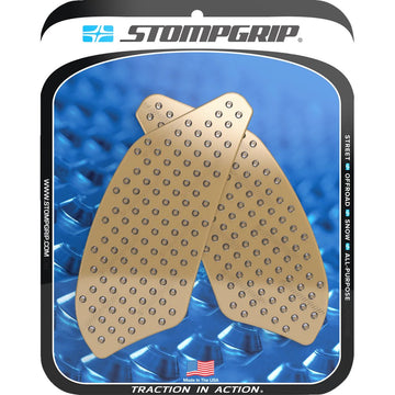 STOMPGRIP Traction Pad Tank Grips - Volcano - Clear - G 310 R 55-10-0200C