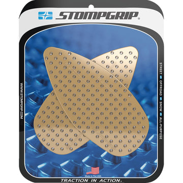 STOMPGRIP Traction Pad Tank Grips - Volcano - Clear - Aprilia 55-10-0181C