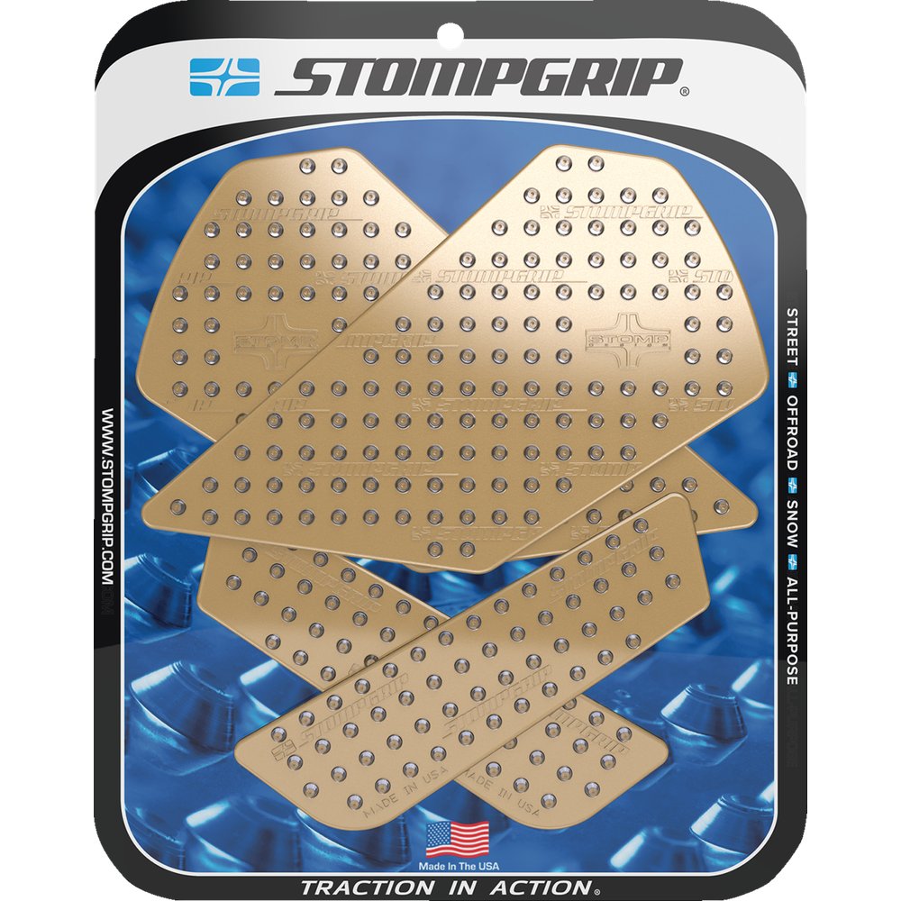 STOMPGRIP Traction Pad Tank Grips - Volcano - Clear - F 900 XR 55-10-0175C