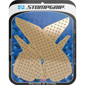 STOMPGRIP Traction Pad Tank Grips - Volcano - Clear - Hypermotard 950/SP 55-10-0166C