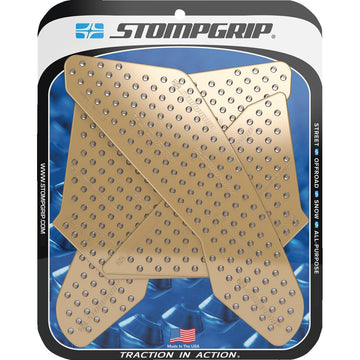 STOMPGRIP Traction Pad Tank Grips - Volcano - Clear - CBR1000RR 55-10-0142C