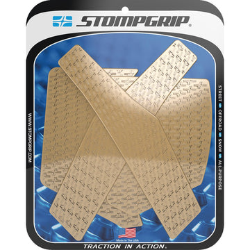 STOMPGRIP Traction Pad Tank Grips - Icon - Clear - CRF300L/Rally 55-14-0190C