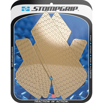 STOMPGRIP Traction Pad Tank Grips - Icon - Clear - BMW 55-14-0174C
