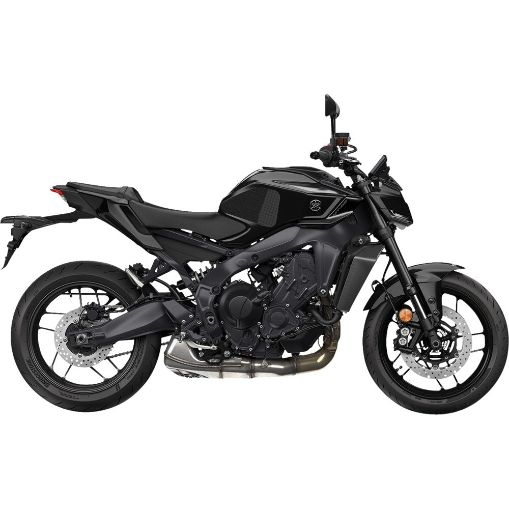 STOMPGRIP Traction Pad Tank Grips - Volcano - Black - MT-09 55-10-0212B