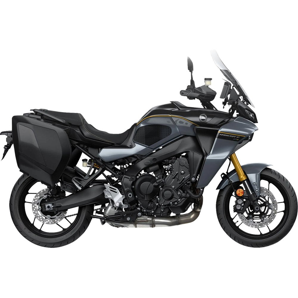 STOMPGRIP Traction Pad Tank Grips - Volcano - Black - Tracer 9 GT 55-10-0209B