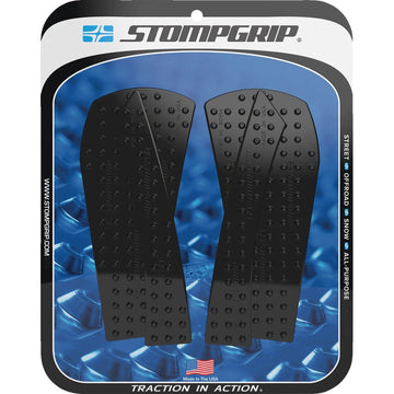 STOMPGRIP Traction Pad Tank Grips - Volcano - Black - 890 Adventure/R 55-10-0206B
