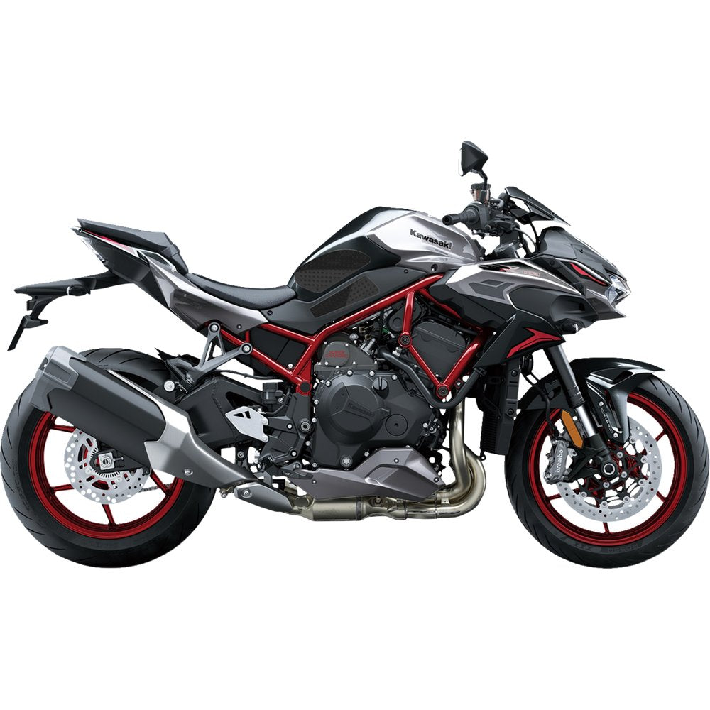 STOMPGRIP Traction Pad Tank Grips - Volcano - Black - Z H2 55-10-0201B