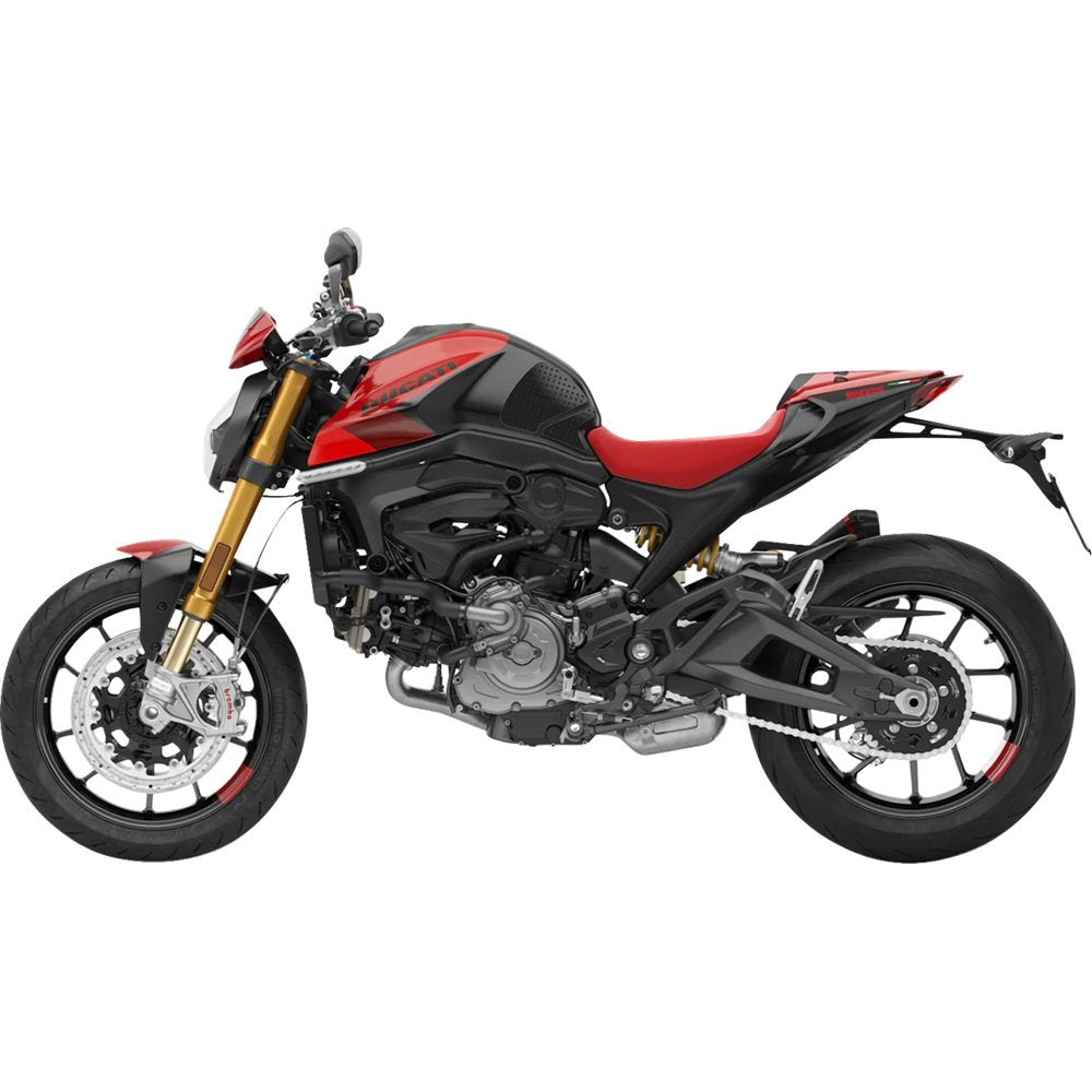 STOMPGRIP Traction Pad Tank Grips - Volcano - Black - Monster Plus/1200 SP 55-10-0184B