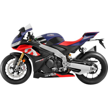 STOMPGRIP Traction Pad Tank Grips - Volcano - Black - Aprilia 55-10-0180B