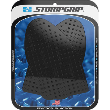 STOMPGRIP Traction Pad Tank Grips - Volcano - Black - Hayabusa 55-10-0179B