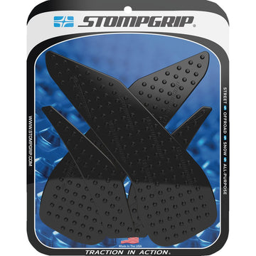 STOMPGRIP Traction Pad Tank Grips - Volcano - Black - Hypermotard 950/SP 55-10-0166B
