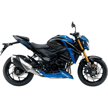 STOMPGRIP Traction Pad Tank Grips - Volcano - Black - GSX-S 750/Z 55-10-0151B