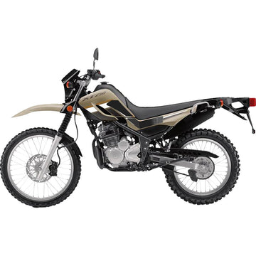 STOMPGRIP Traction Pad Tank Grips - Volcano - Black - XT 250 55-10-0126B