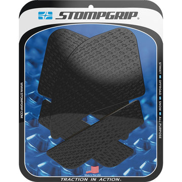 STOMPGRIP Traction Pad Tank Grips - Icon - Black - Ninja 1000 SX 55-14-0178B