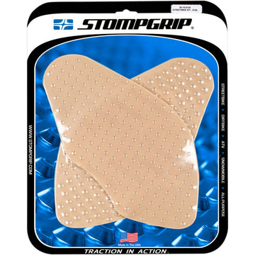 STOMPGRIP Traction Pad Tank Grips - Volcano - Clear - Monster 55-10-0124C