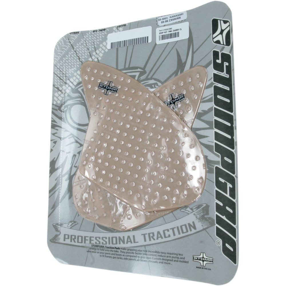 STOMPGRIP Traction Kit - Clear - Kawasaki 55-10-0031C
