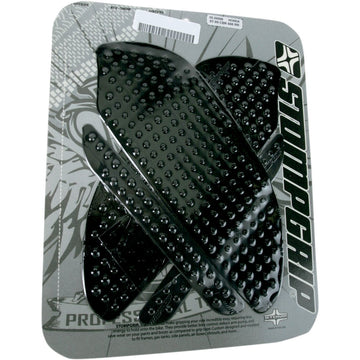 STOMPGRIP Traction Pad Tank Grips - Volcano - Black - CBR600RR '07-'12 55-10-0020B