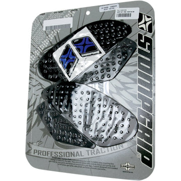 STOMPGRIP Traction Pad Tank Grips - Volcano - Black - BMW | Suzuki | Yamaha 55-10-0005B