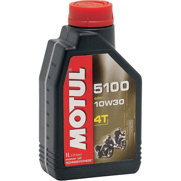 MOTUL 5100 4T Synthetic Blend Oil - 10W-30 - 1L 104062