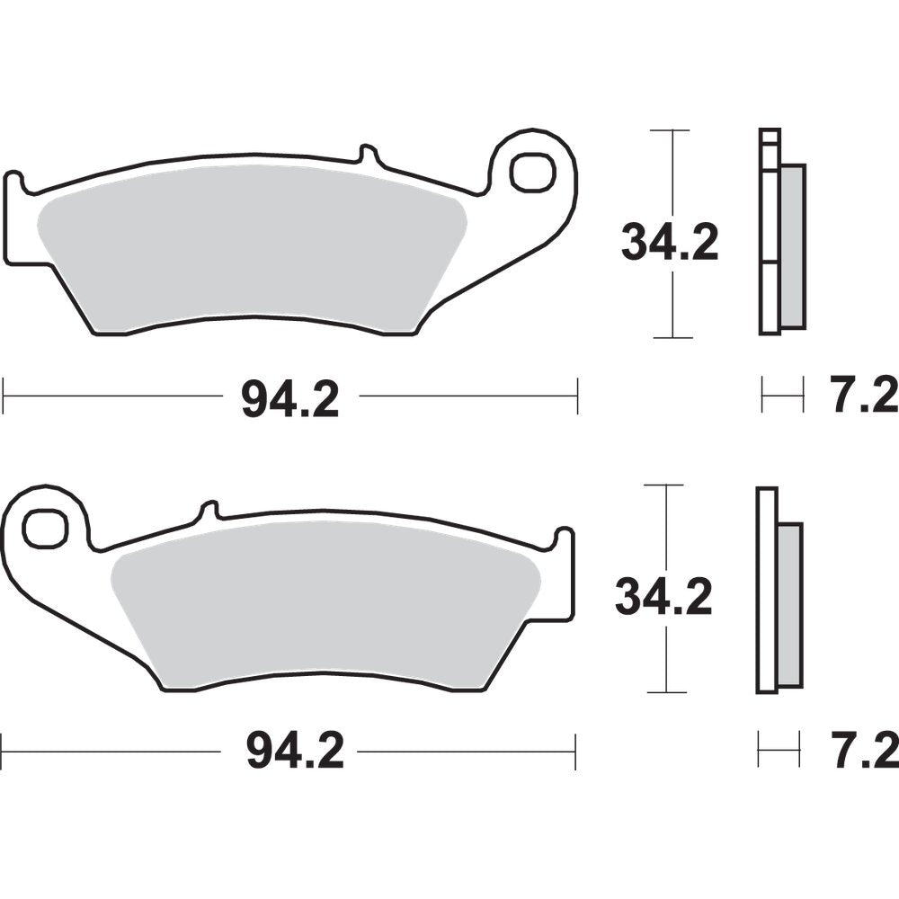 SBS HF Brake Pads 694HF